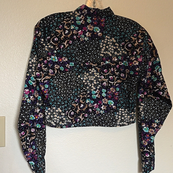Vtg cropped western button down - Picture 9 of 10